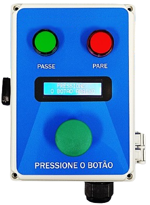 SORTEADOR ALEATÓRIO COM BOTOEIRA TIPO SOCO(COGUMELO)